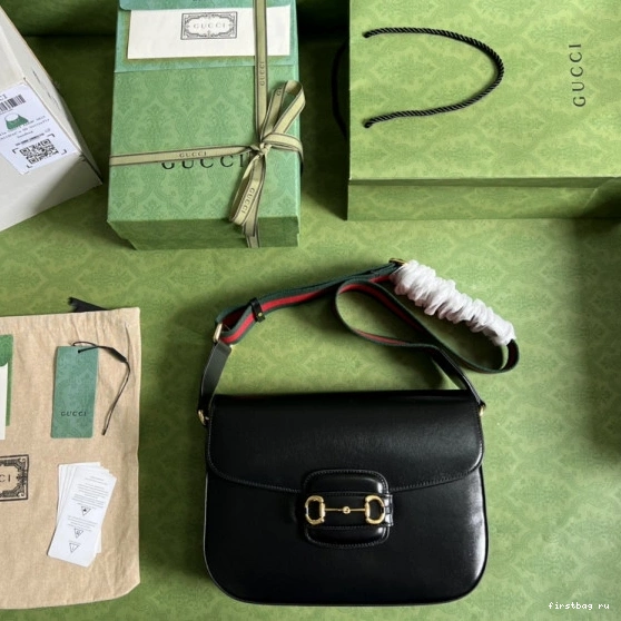 Firstbag ru Gucci Horsebit patchwork shoulder bag 1955 0725